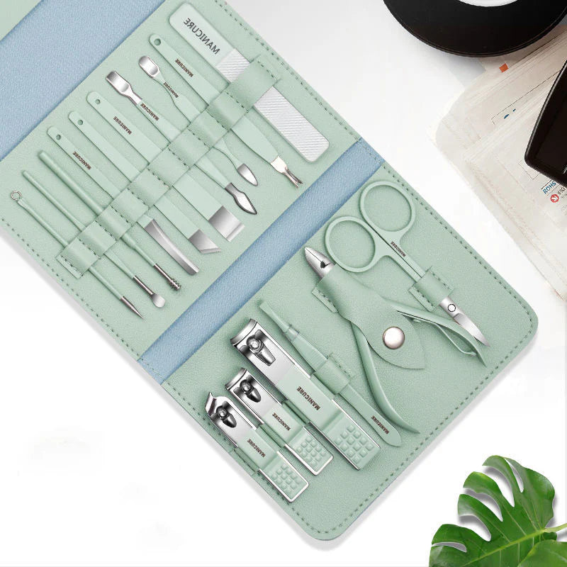 High Quality 16 Pcs Stainless Steel Nail Clipper