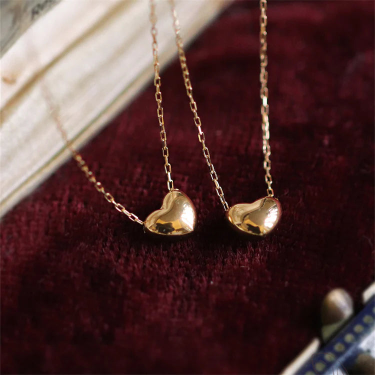 Gold Plated Women Heart Pendant