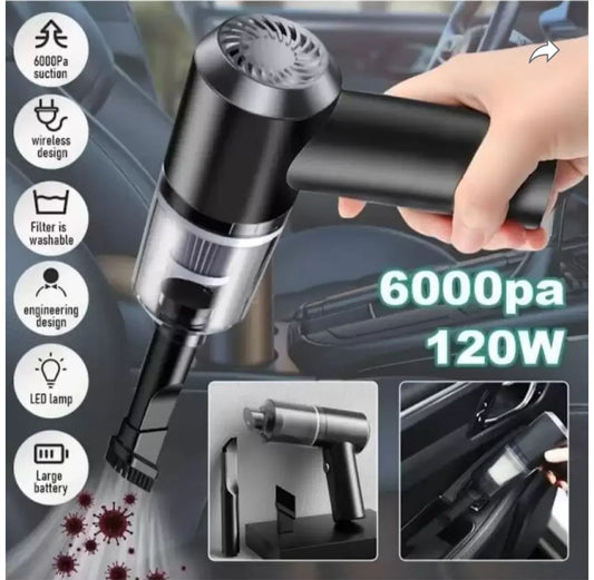 3-in-1 Portable Handheld Vacuum Cleaner for Car, Home & Office Cleaning