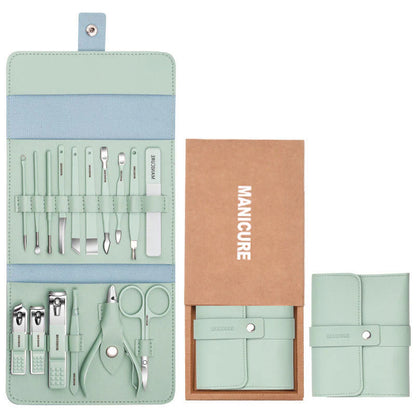 High Quality 16 Pcs Stainless Steel Nail Clipper