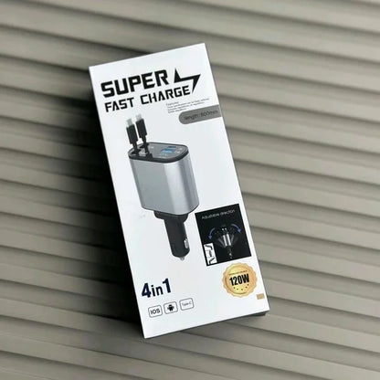 4 IN 1 CAR CHARGER