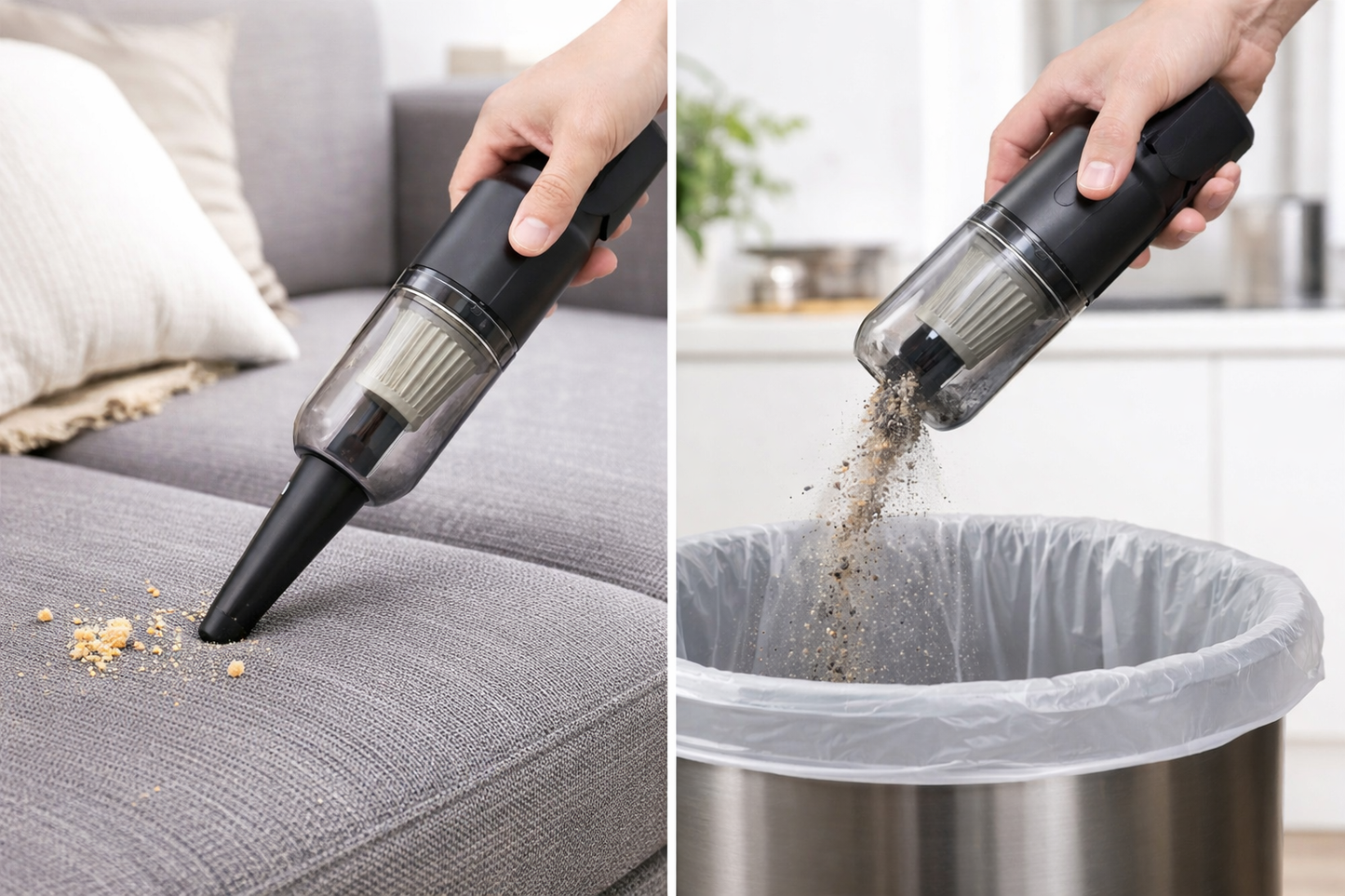 3-in-1 Portable Handheld Vacuum Cleaner for Car, Home & Office Cleaning