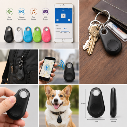 Mini Bluetooth GPS Tracker for Luggage and Key Loss