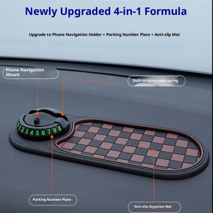 Car Anti-Slip Pad PVC Mobile Phone Bracket