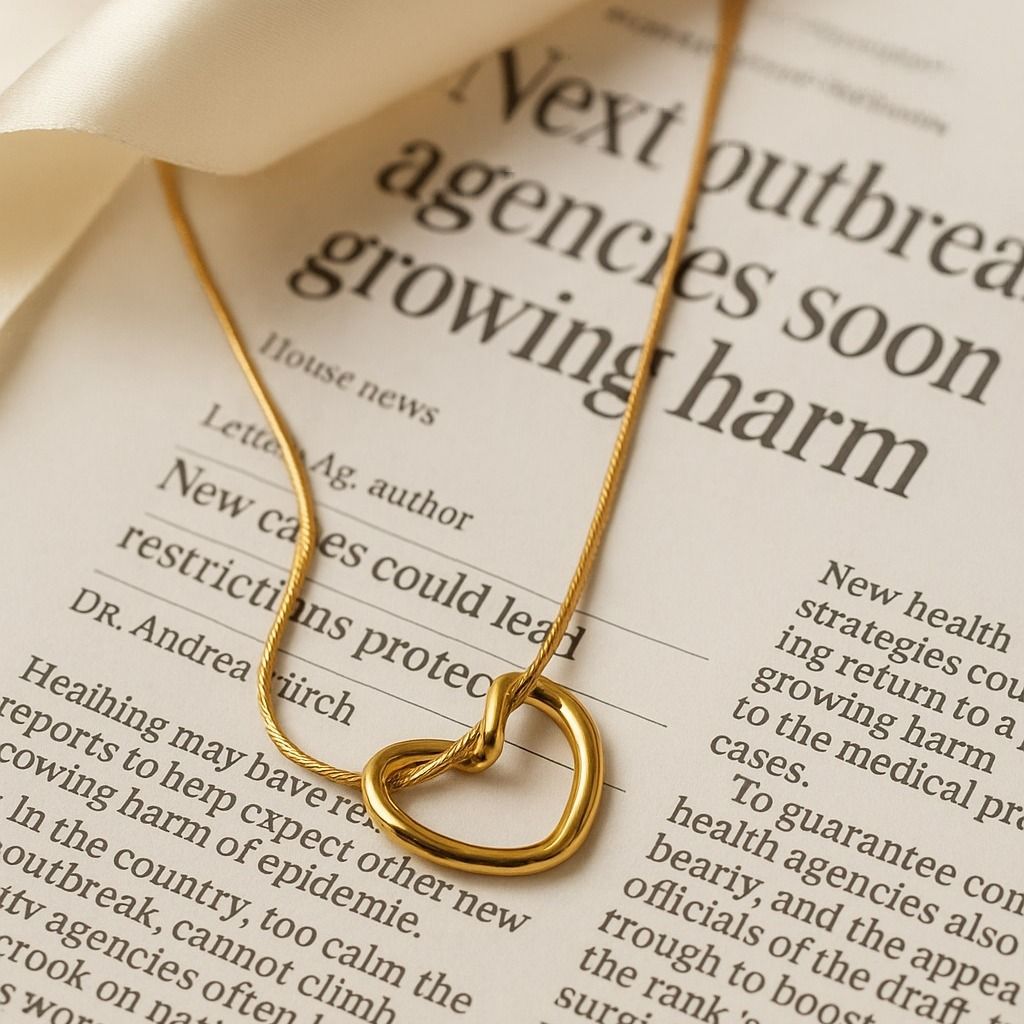 Elegant Heart Pendant Necklace