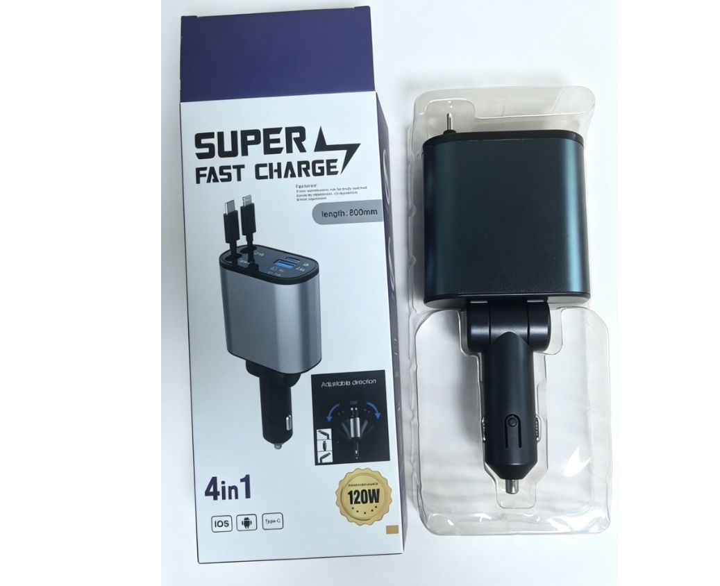 4 IN 1 CAR CHARGER