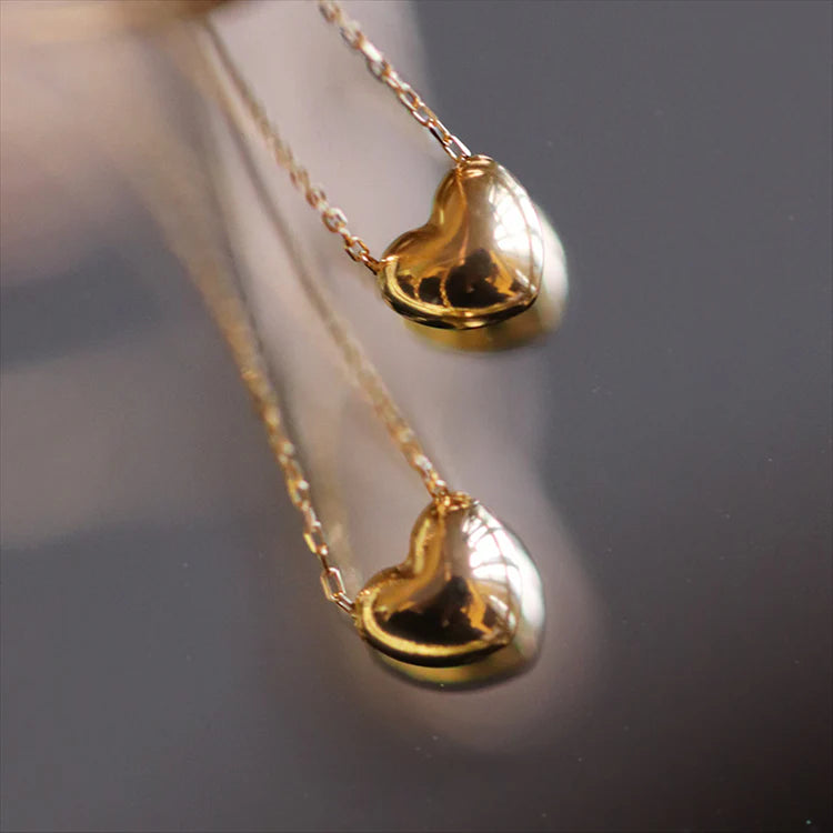 Gold Plated Women Heart Pendant