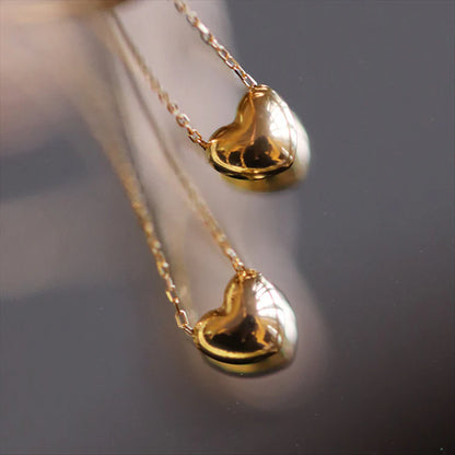 Gold Plated Women Heart Pendant