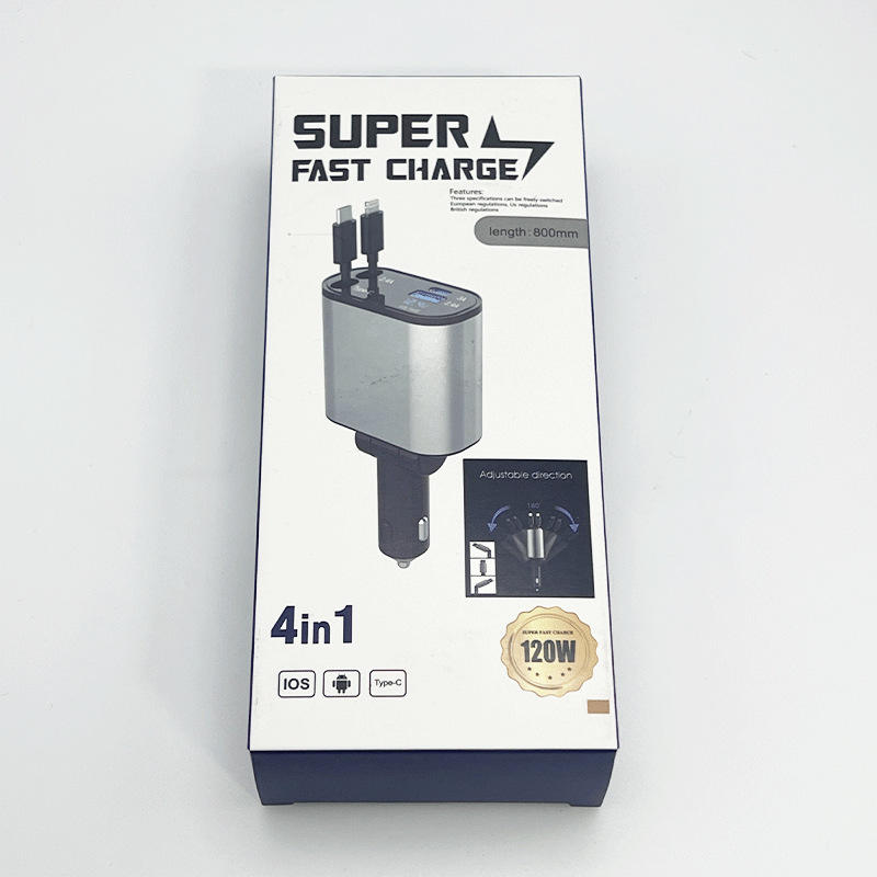 4 IN 1 CAR CHARGER