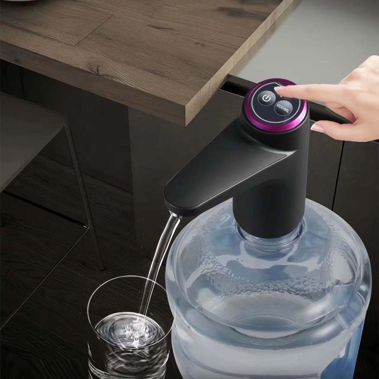 Water Pump Home Kitchen Travel Water Bottle Pump