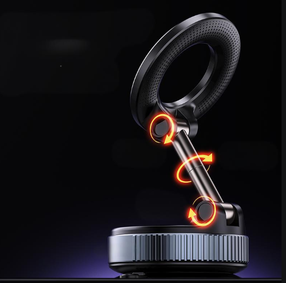 Premium Vacuum Suction Magnetic Car Phone Holder