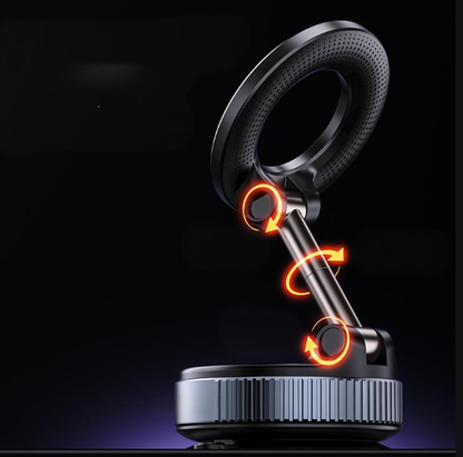 Premium Vacuum Suction Magnetic Car Phone Holder