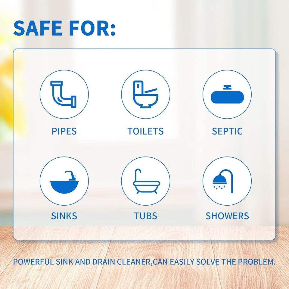 SINK AND DRAIN CLEANER POWDER