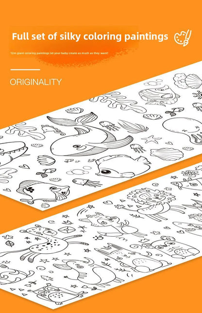 DIY Kids Coloring Drawing Paper