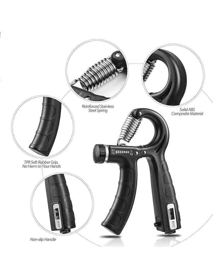 Adjustable Hand Gripper for Strength and Fitness