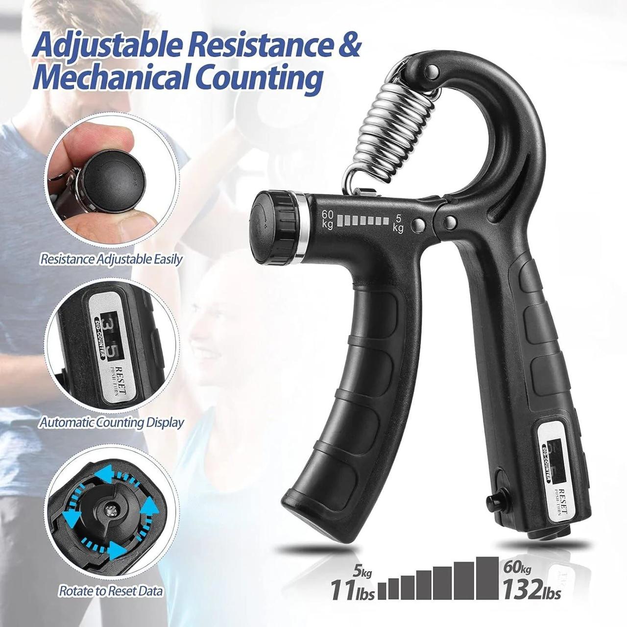 Adjustable Hand Gripper for Strength and Fitness