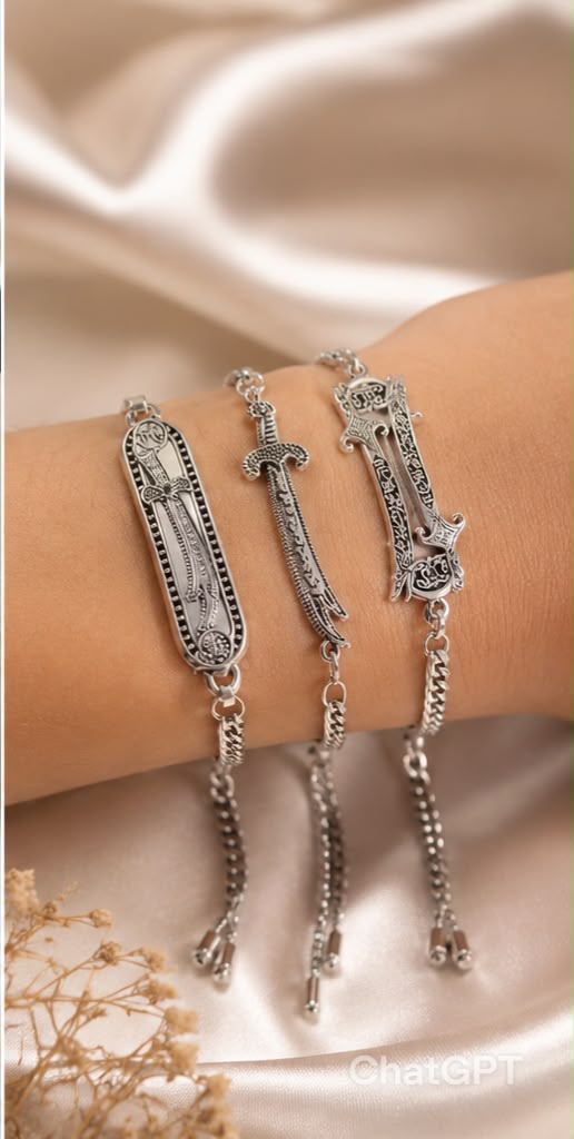SWORD BRACELETS-STAINLESS STEEL