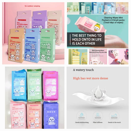 Mini Portable Cleaning Wipes – Your Everyday Essential!
