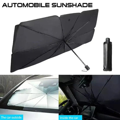 Universal Foldable Car Windshield Sun Shade – Heat and UV Protection