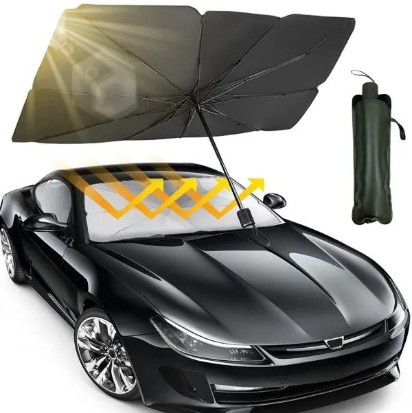Universal Foldable Car Windshield Sun Shade – Heat and UV Protection