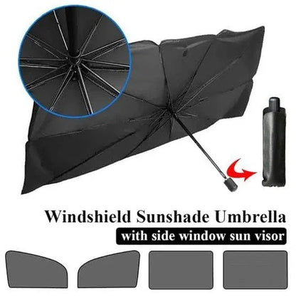 Universal Foldable Car Windshield Sun Shade – Heat and UV Protection