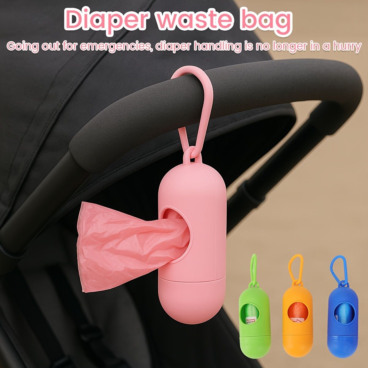 MINI PORTABLE GARBAGE BAG DISPENSER