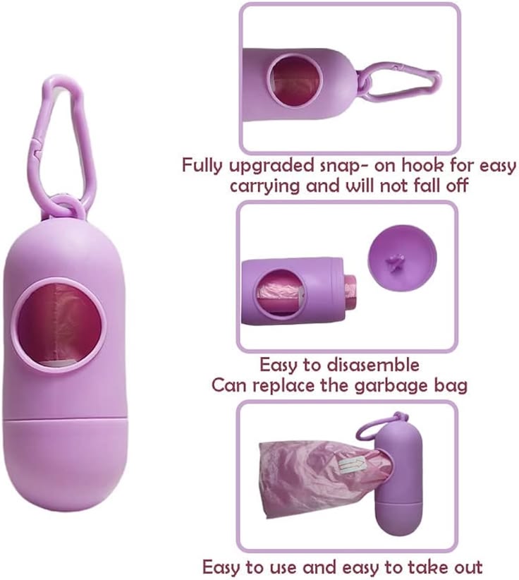 MINI PORTABLE GARBAGE BAG DISPENSER