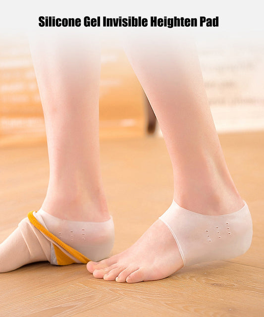 Silicone Insole Breathable Invisible Heigh Increase Insole