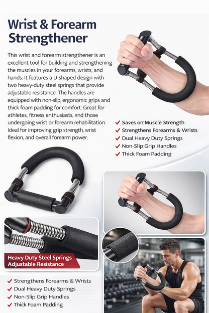 Adjustable Wrist & Forearm Strengthener